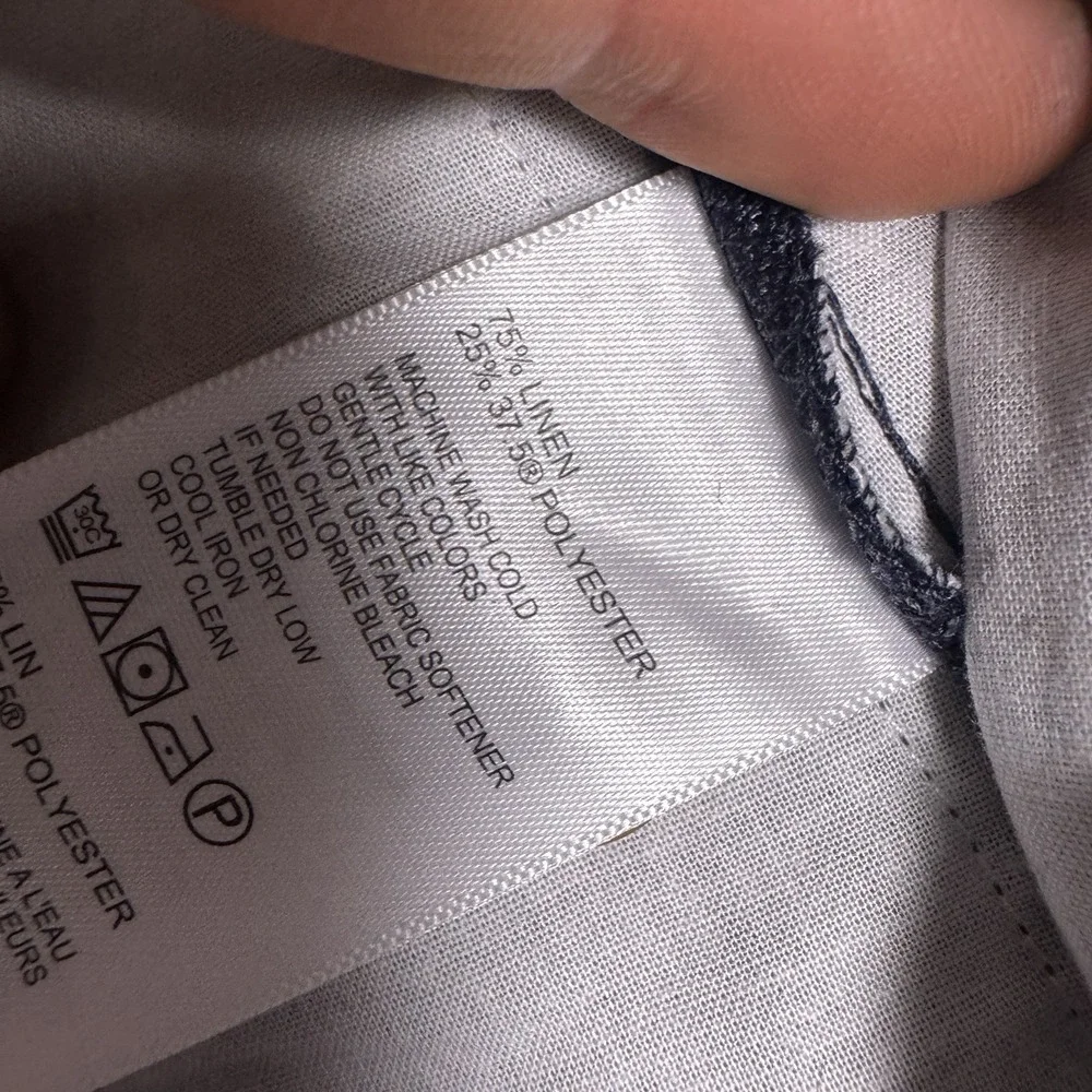 Tommy Bahama Pants Mens 42x26 Linen Herringbone Chino Trouser Suspenders Beach